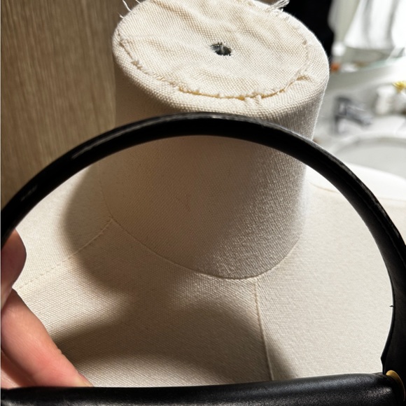 Celine black leather medium handbag - Picture 9 of 12